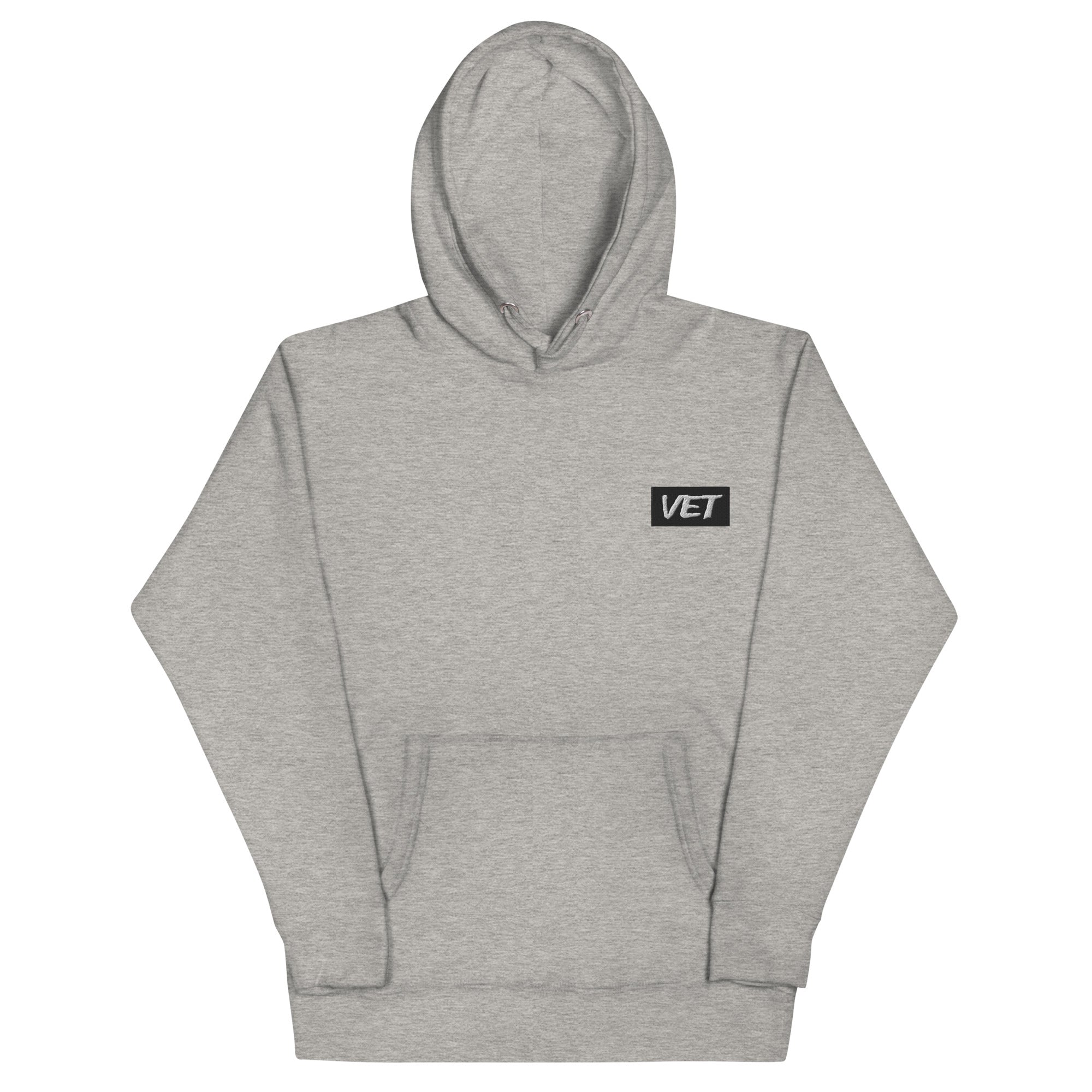 Patched Logo Hoodie - VET Clothing