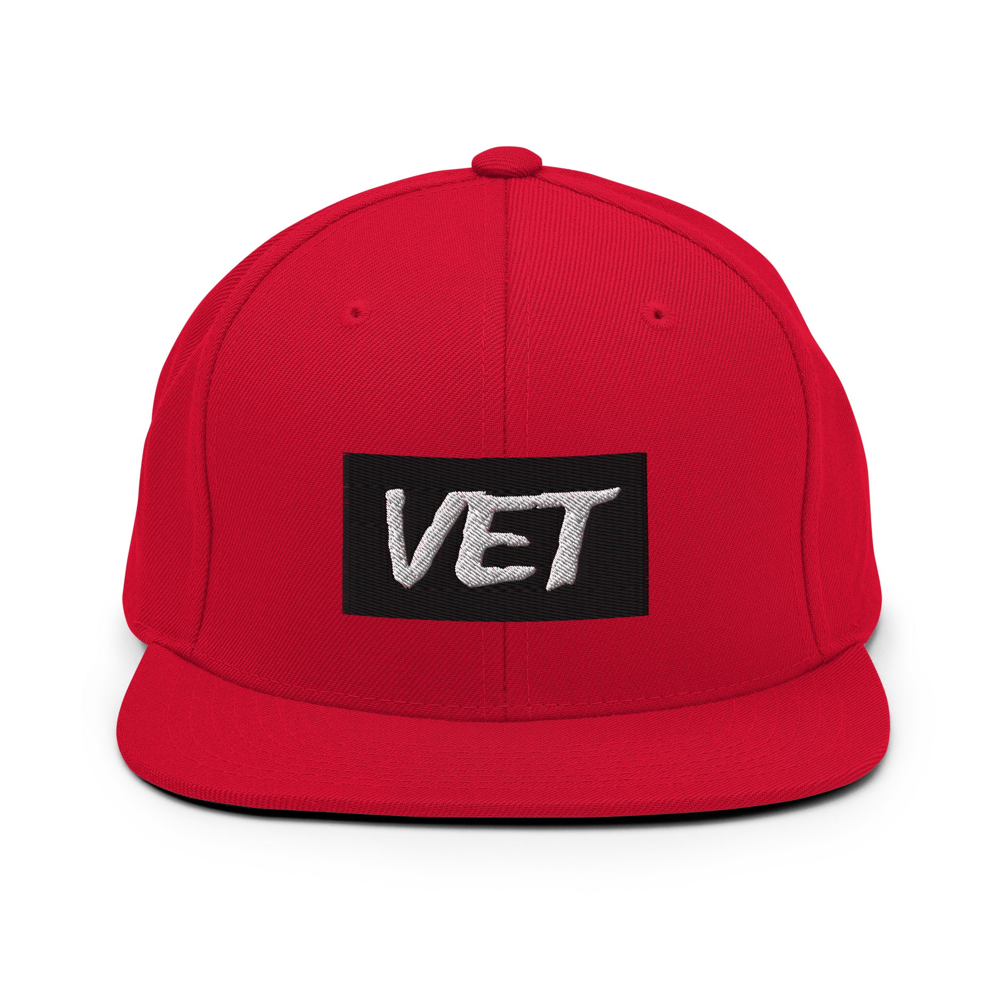 Patched Logo Snapback Hat - VET Clothing