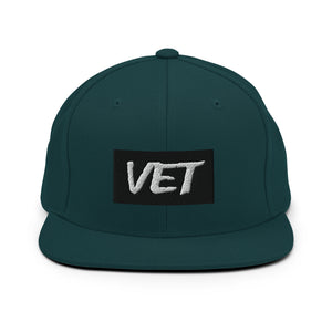Patched Logo Snapback Hat - VET Clothing