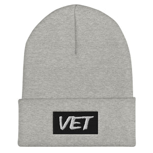 Patched Logo Cuffed Beanie - VET Clothing