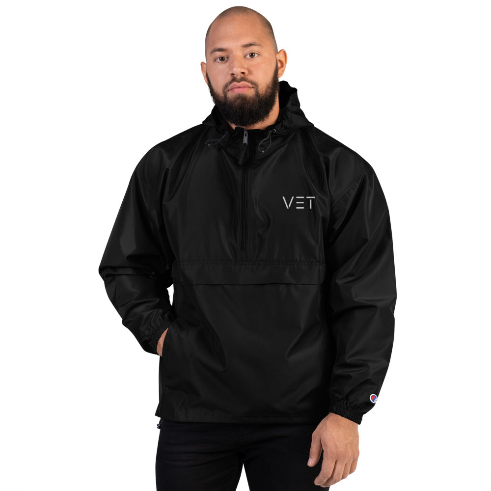 Logo Champion Packable Jacket - VET Clothing