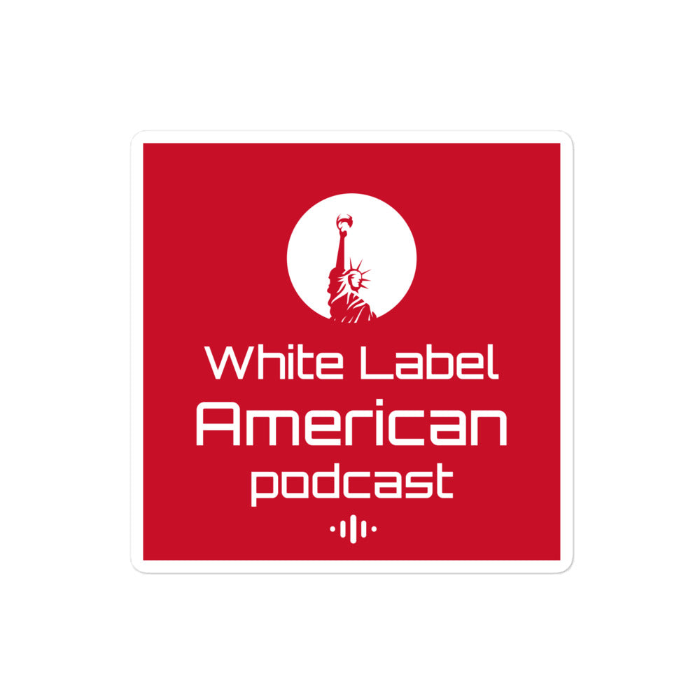 White Label American stickers - VET CLOTHING