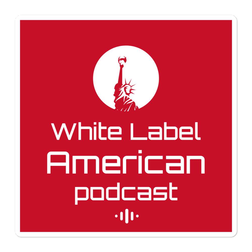 White Label American stickers - VET CLOTHING