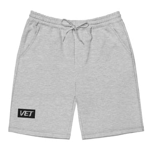Patched Logo fleece shorts - VET Clothing