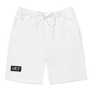Patched Logo fleece shorts - VET Clothing