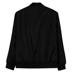 Patched Logo bomber jacket - VET Clothing