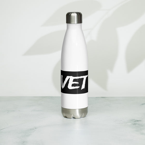 Patched Logo Water Bottle - VET Clothing