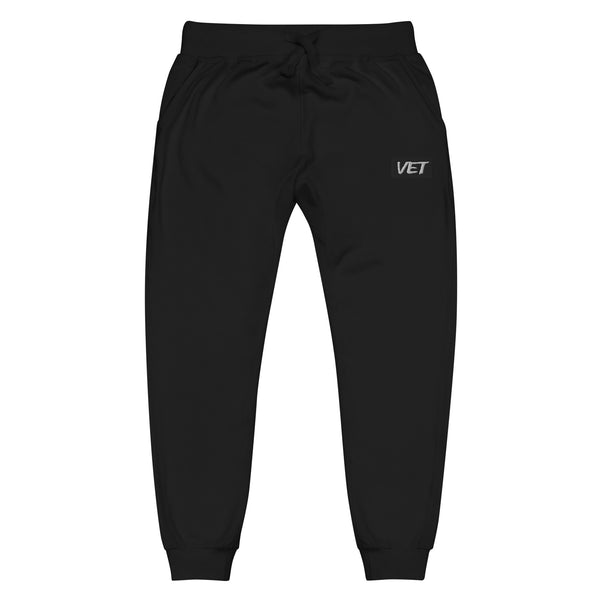 Patched Logo fleece sweatpants - VET Clothing