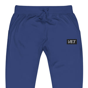 Patched Logo fleece sweatpants - VET Clothing