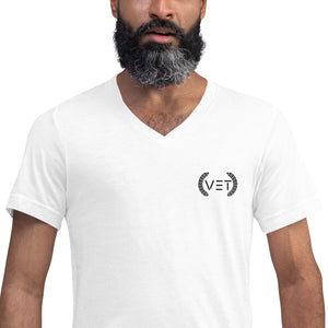 Mini Logo V-Neck T-Shirt - VET CLOTHING